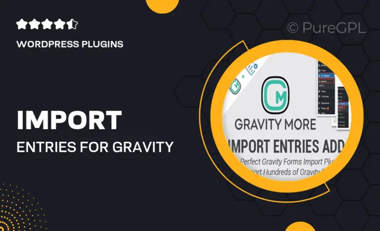 import entries for gravity forms