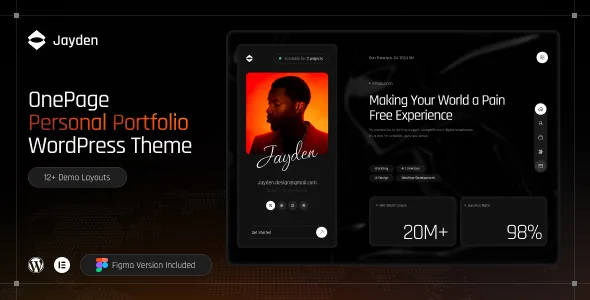 Jayden | Personal Portfolio WordPress