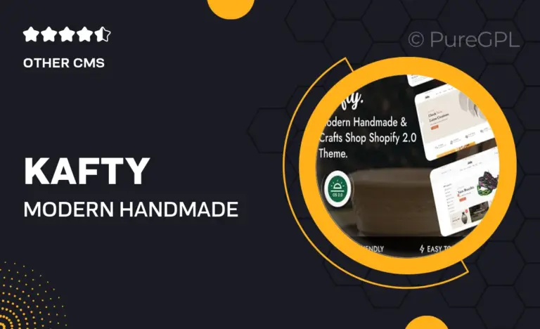 kafty modern handmade shop crafts store shopify theme os 2 0