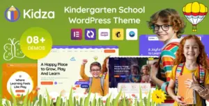 Kidza – Kindergarten WordPress Theme for PreScool