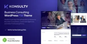 Konsulty – Business Consulting Gutenverse FSE WordPress Block Theme