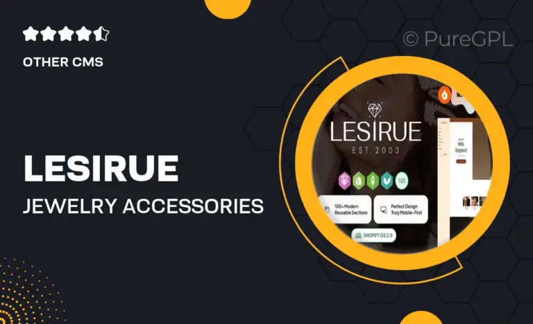 lesirue jewelry accessories shopify theme os 2 0