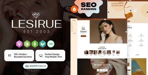 lesirue jewelry accessories shopify theme os 20