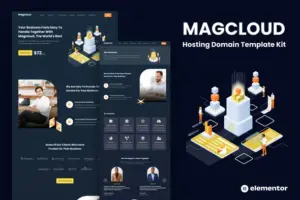 Magcloud – Hosting Domain Elementor Template Kit