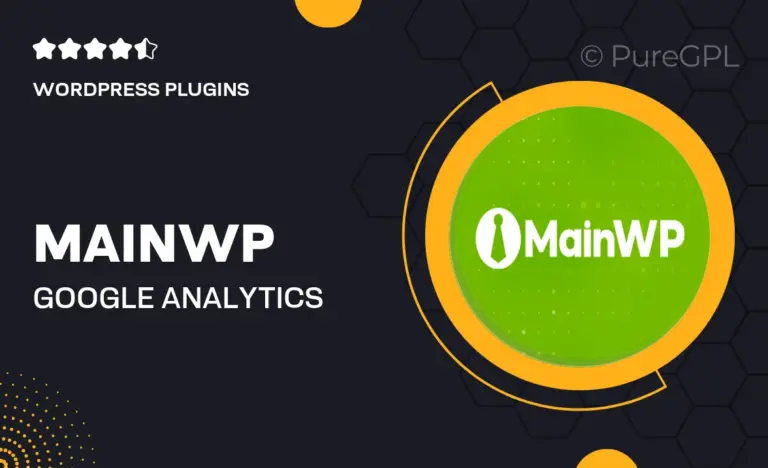 mainwp google analytics extension