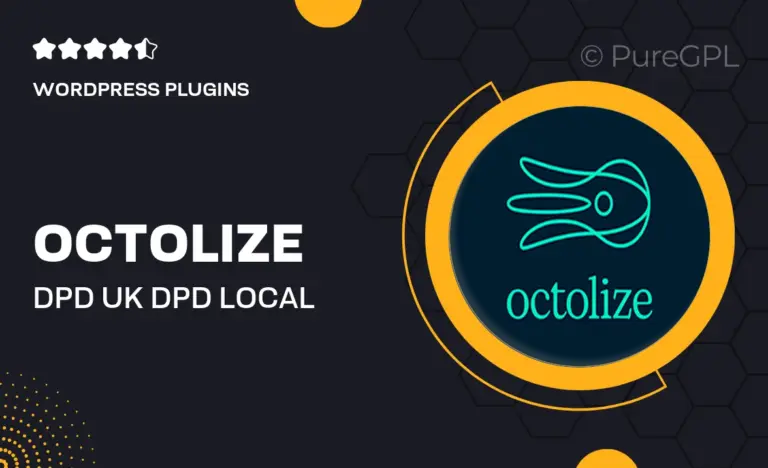 octolize dpd uk dpd local for woocommerce