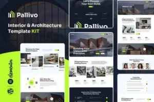 Pallivo – Interior & Architecture Elementor Template Kit