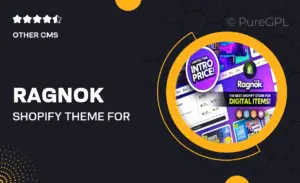 Ragnok – Shopify Theme for Digital Items