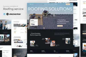 Rofgard – Roofing Services Elementor Template Kit