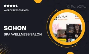 Schon – Spa & Wellness Salon WordPress Theme