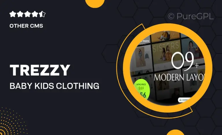 trezzy baby kids clothing shopify theme os 2 0
