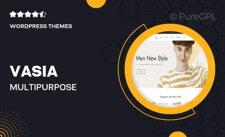 vasia multipurpose ecommerce wordpress theme