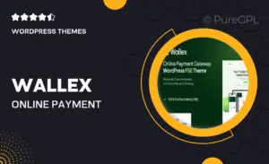 Wallex – Online Payment Gateway FSE WordPress Theme