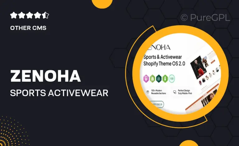 zenoha sports activewear shopify theme os 2 0