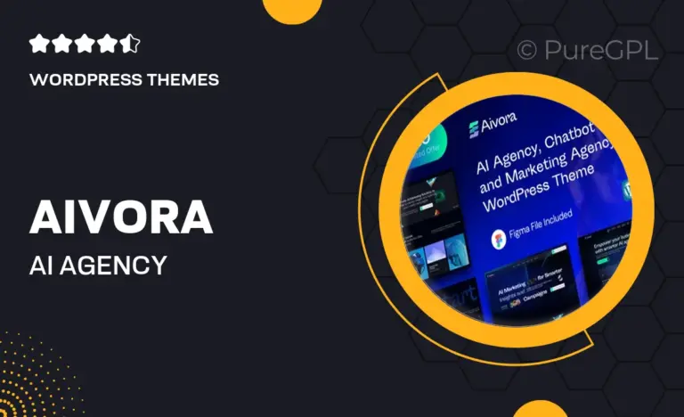 aivora ai agency technology wordpress theme