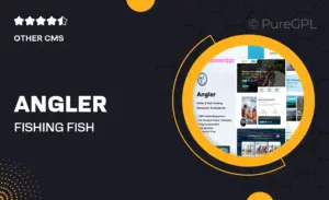 Angler – Fishing & Fish Hunting Elementor Template Kit