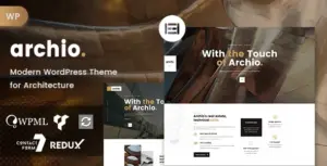Archio – Architecture Interior Design Theme