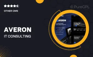 Averon – IT Consulting & Business Solutions Elementor Template Kit