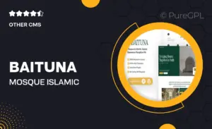 Baituna – Mosque & Islamic Center Elementor Template Kit