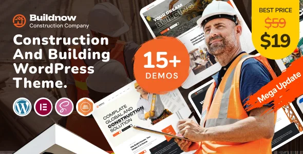Buildnow – Construction & Building WordPress Theme
