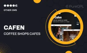 Cafen – Coffee Shops & Cafes Shopify 2.0 Theme