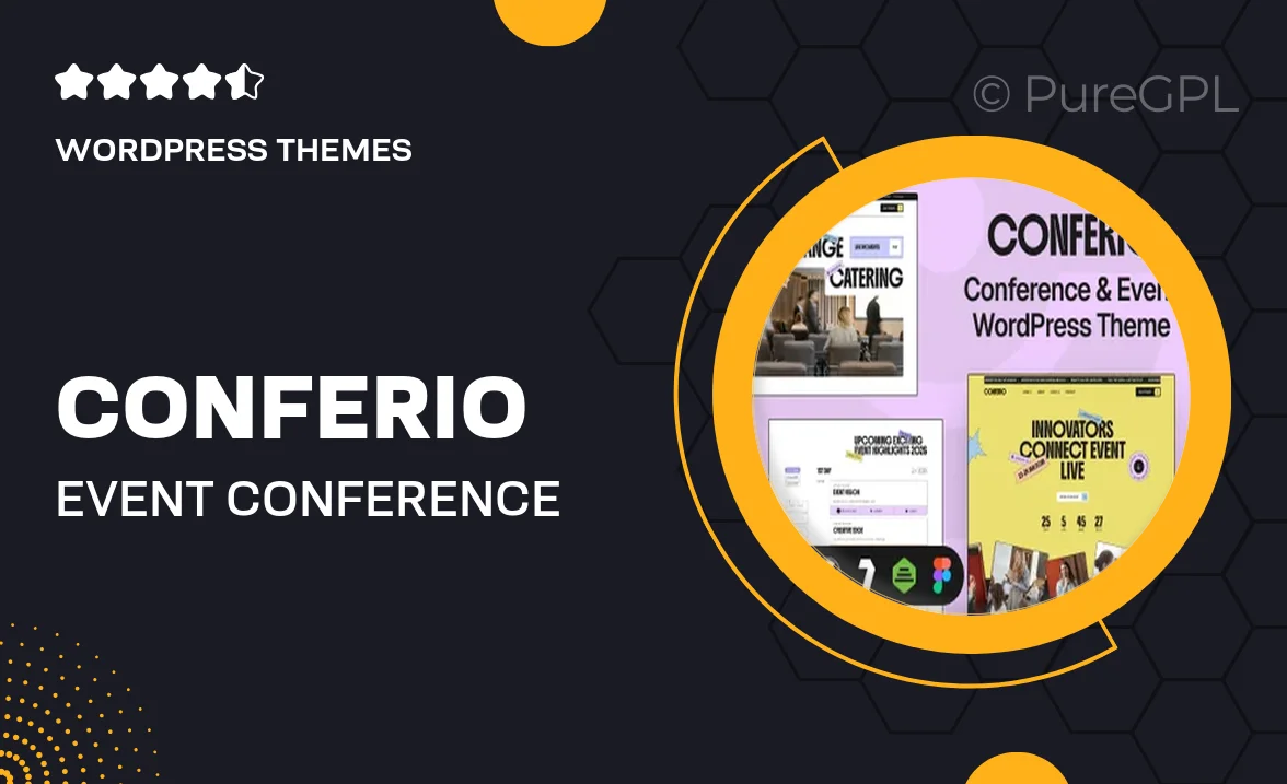 Conferio – Event Conference WordPress Theme