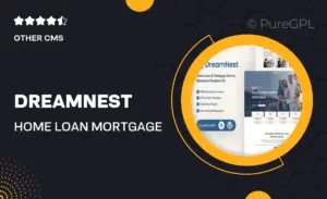 DreamNest – Home Loan & Mortgage Elementor Template Kit
