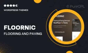 Floornic – Flooring and Paving Services Gutenverse FSE WordPress Block Theme