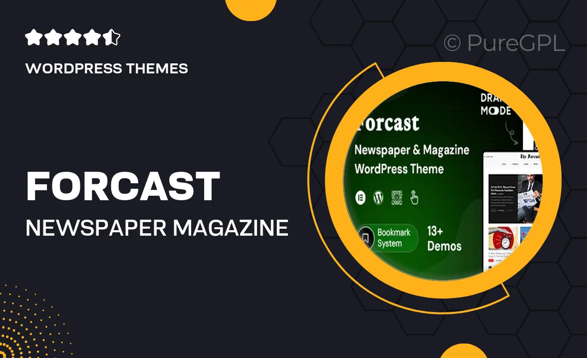 Forcast – Newspaper & Magazine Theme
