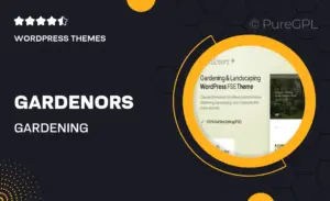 Gardenors – Gardening & Landscaping Gutenverse FSE WordPress Block Theme