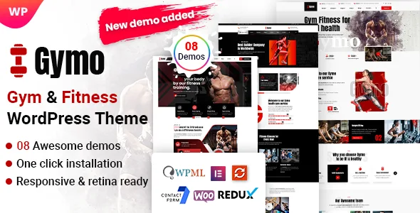 gymo gym fitness wordpress theme 1