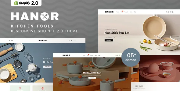 hanor kitchen tools responsive shopify 20 theme