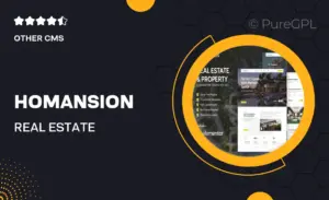 Homansion – Real Estate & Property Elementor Template Kit