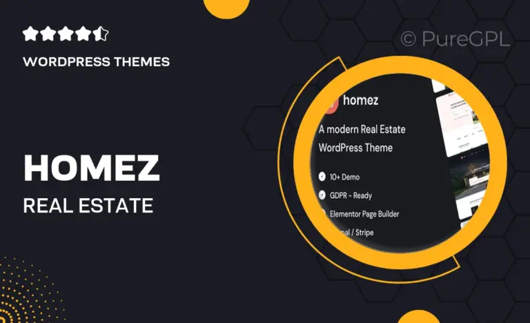 homez real estate wordpress theme