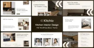 Kitchio – Kitchen Cabinets & Furniture FSE WordPress Block Theme