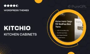 Kitchio – Kitchen Cabinets & Furniture FSE WordPress Block Theme