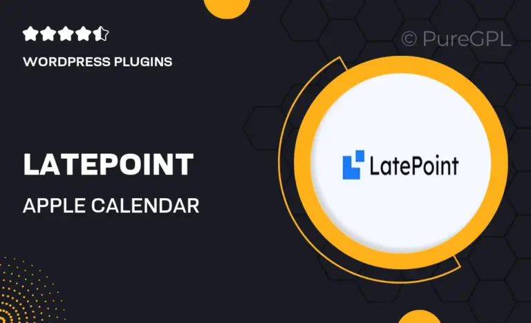 latepoint apple calendar