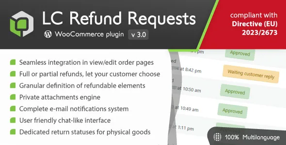 lc refund requests for woocommerce