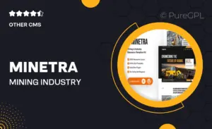 Minetra – Mining & Industry Elementor Template Kit