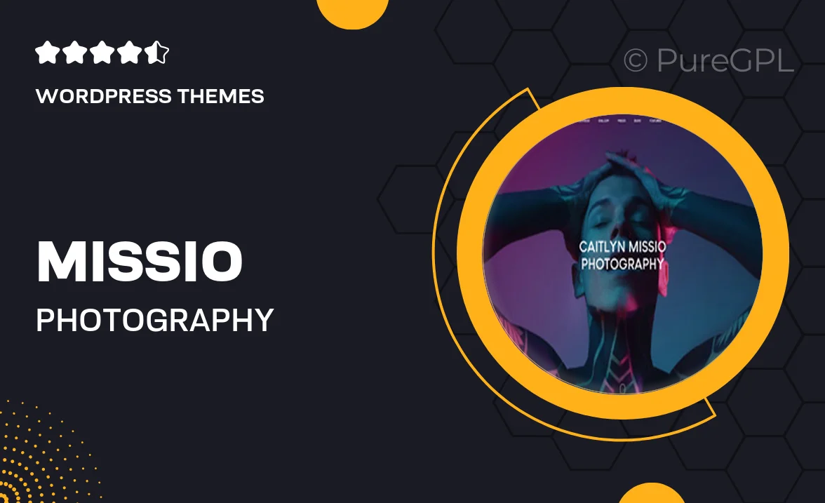 Missio – Photography WordPress