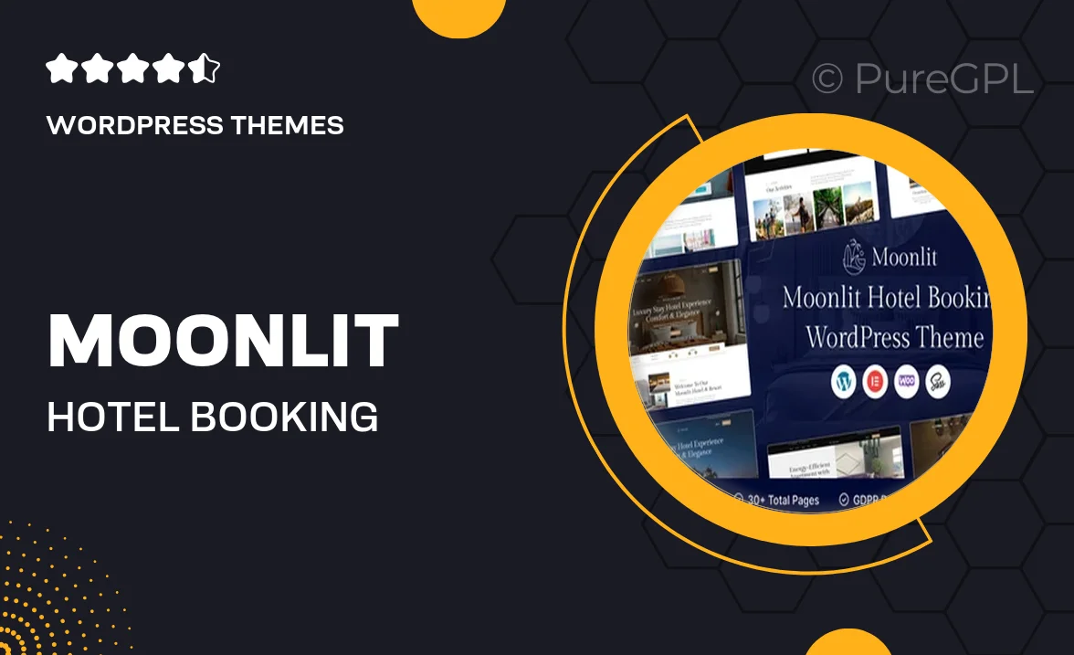 Moonlit – Hotel Booking WordPress Theme