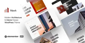 Moork – Architecture & Interior Design WordPress Theme