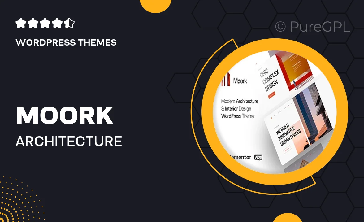 Moork – Architecture & Interior Design WordPress Theme