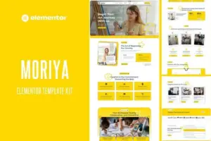 Moriya – Art Community Elementor Template Kit