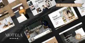 Motela – Hotel WordPress Theme