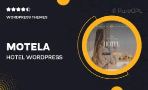 Motela – Hotel WordPress Theme