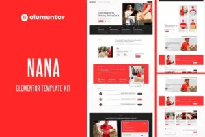 Nana – Packers & Movers Service Elementor Template Kit