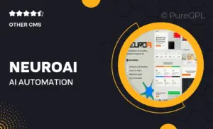NeuroAI – AI Automation & Consulting Elementor Template Kit
