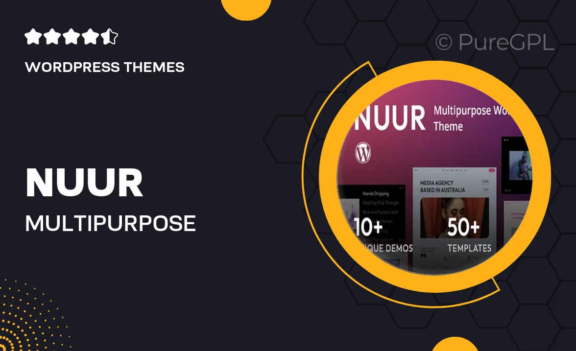 Nuur – Multipurpose WordPress Theme