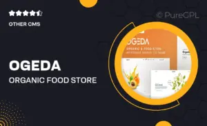 Ogeda – Organic & Food Store Shopify 2.0 Theme